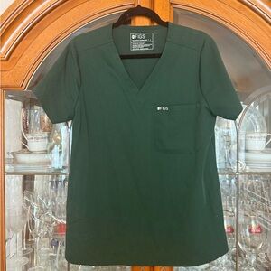 Figs Women's Top in Dark Green